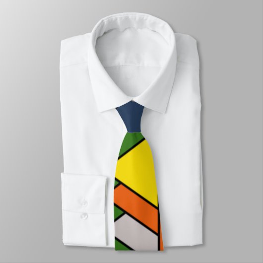 Blumendreiecke Krawatte (Gebunden)