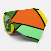 Blumendreiecke Krawatte (Gerollt)