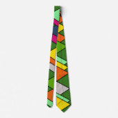 Blumendreiecke Krawatte (Rückseite)