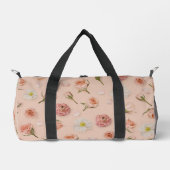Blumendruck Duffle Bag (Vorderseite)