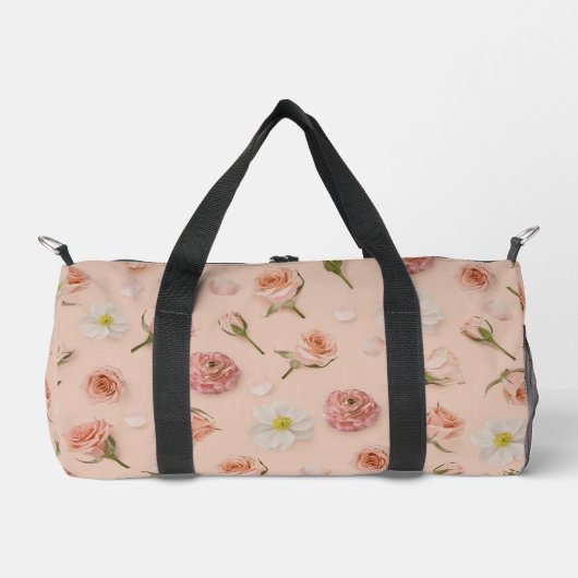 Blumendruck Duffle Bag (Vorderseite)