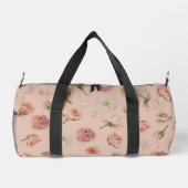 Blumendruck Duffle Bag (Rückseite)