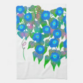 Blumendruck für Frühling und Sommer Geschirrtuch (Vertikal)