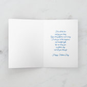 Blumendruck Individuelle Name Card-Vatertag Card Karte (Innenseite)
