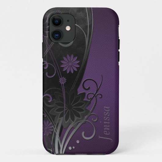 Blumendruck iPhone 5 Fall Case-Mate iPhone Hülle (Rückseite)