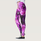 Blumendruck Leggings-Elegant & stilistische Aktive Leggings (Links)