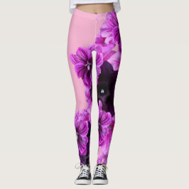 Blumendruck Leggings-Elegant & stilistische Aktive Leggings