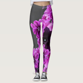 Blumendruck Leggings-Elegant & stilistische Aktive Leggings