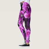 Blumendruck Leggings-Elegant & stilistische Aktive Leggings (Links)