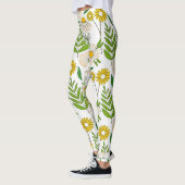 Blumendruck-Leggings  Leggings (Links)
