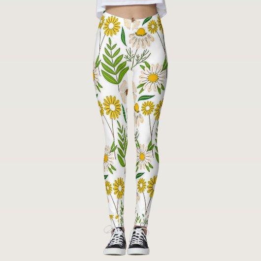 Blumendruck-Leggings  Leggings (Vorderseite)