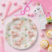 Blumendruck Pappteller (Party)