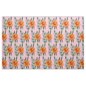 Blumendruck Stoff (Fat Quarter (45,7 x 55,9 cm))