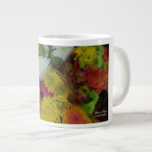 BLUMENdruck-TASSE Jumbo-Tasse (Vorderseite Rechts)
