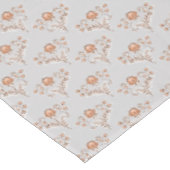 Blumendruck. Tischdecke (Schrägansicht)