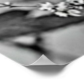 Blumendruckerin Poster (Ecke)