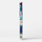 Blumendschungel mit Schlangen nahtlos, tropisch Case-Mate iPhone Hülle (Rückseite / Rechts)