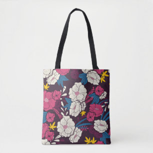 Blumendschungel mit Schlangen Vintag, Tropica Tasche