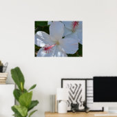 Blumenduft Canvas Print Poster (Heimbüro)