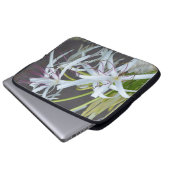 Blumenduft Laptop-Sieb Laptopschutzhülle (Vorne Knopf)