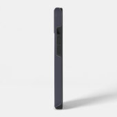 Blumendunkel Personalisiert iPhone Hülle (Linke Seite)