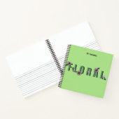 Blumenduo "paper cut" duo Sketch/line Notizblock (Innenseite)