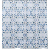 Blumendusche Duschvorhang (Vorderseite)