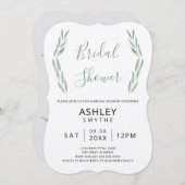 Blumendusche, einladend, botanisch einladung (Vorne/Hinten)