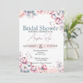 Blumendusche Einladung (Stehend Vorderseite)