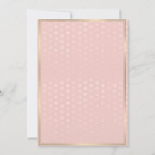 Blumendusche Einladung ID302 (Rückseite)