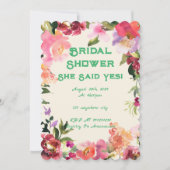 Blumendusche Save The Date (Vorderseite)