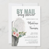 Blumendusche von Mail Virtual Long Distance Green Einladung (Vorderseite)