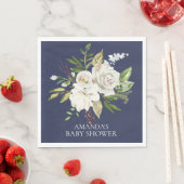 Blumenduschpapier Napkins Serviette (Beispiel)