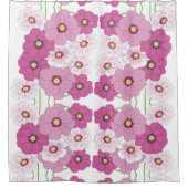 Blumenduschvorhang Duschvorhang (Vorderseite)