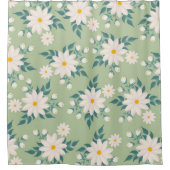 Blumenduschvorhänge Duschvorhang (Vorderseite)