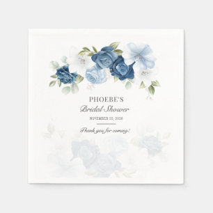 Blumendusty Blume Eukalyptus Grüne Serviette