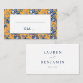 Blumene Tischnummer Karte (Vorne/Hinten)