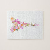 BlumenEiffelturm Puzzle (Horizontal)