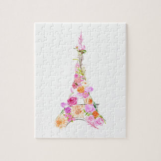 BlumenEiffelturm Puzzle