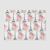 BlumenEiffelturm Seidenpapier (Vorderseite)