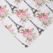 BlumenEiffelturm Seidenpapier (Ausschnitt)