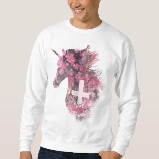 BlumenEinhorn Sweatshirt (Vorderseite)