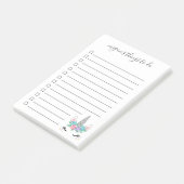 BlumenEinhornpraktische Checkbox-Sachen zum zu tun Post-it Klebezettel (angewinkelt)