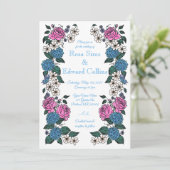 Blumeneinladung Einladung (Stehend Vorderseite)