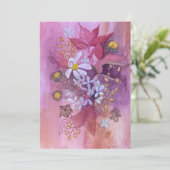 Blumeneinladung Einladung (Stehend Vorderseite)