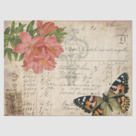 Blumeneintagsfliegen Decoupage Gewebe Seidenpapier