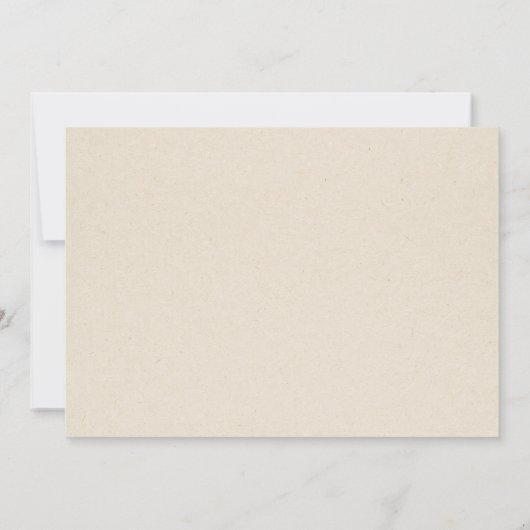 Blumeneis Brautdusche Einladung (Rückseite)