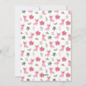 Blumeneis Skate Rosa Frohe Weihnachten (Rückseite)