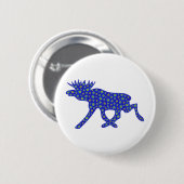 Blumenelche Button (Vorne & Hinten)