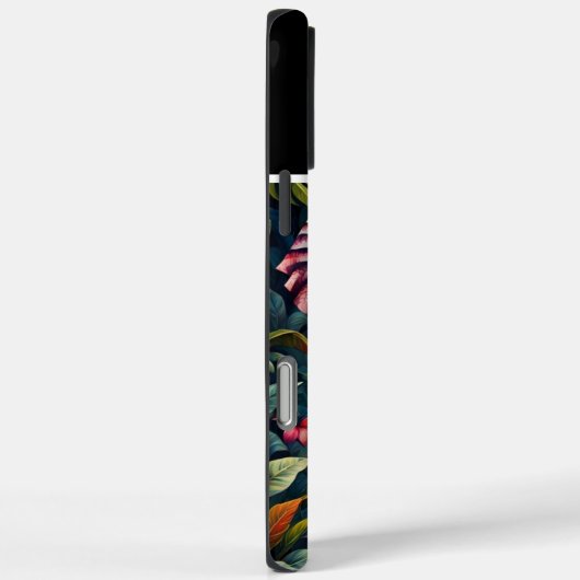 BlumenElefant im Dschungel Case-Mate iPhone Hülle (Rückseite / Rechts)